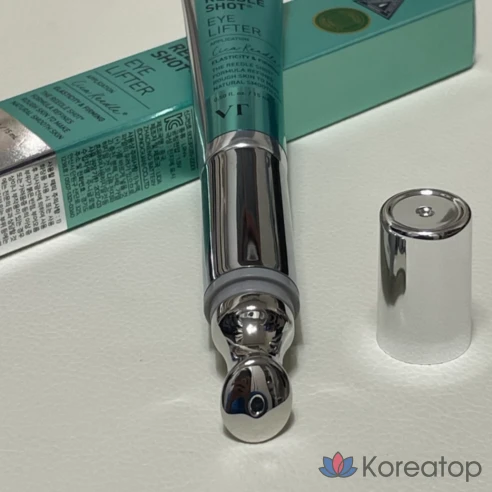 VT PDRN Riddle Shot Vibration Eye Lifter, основной продукт + набор из 2 сменных насадок