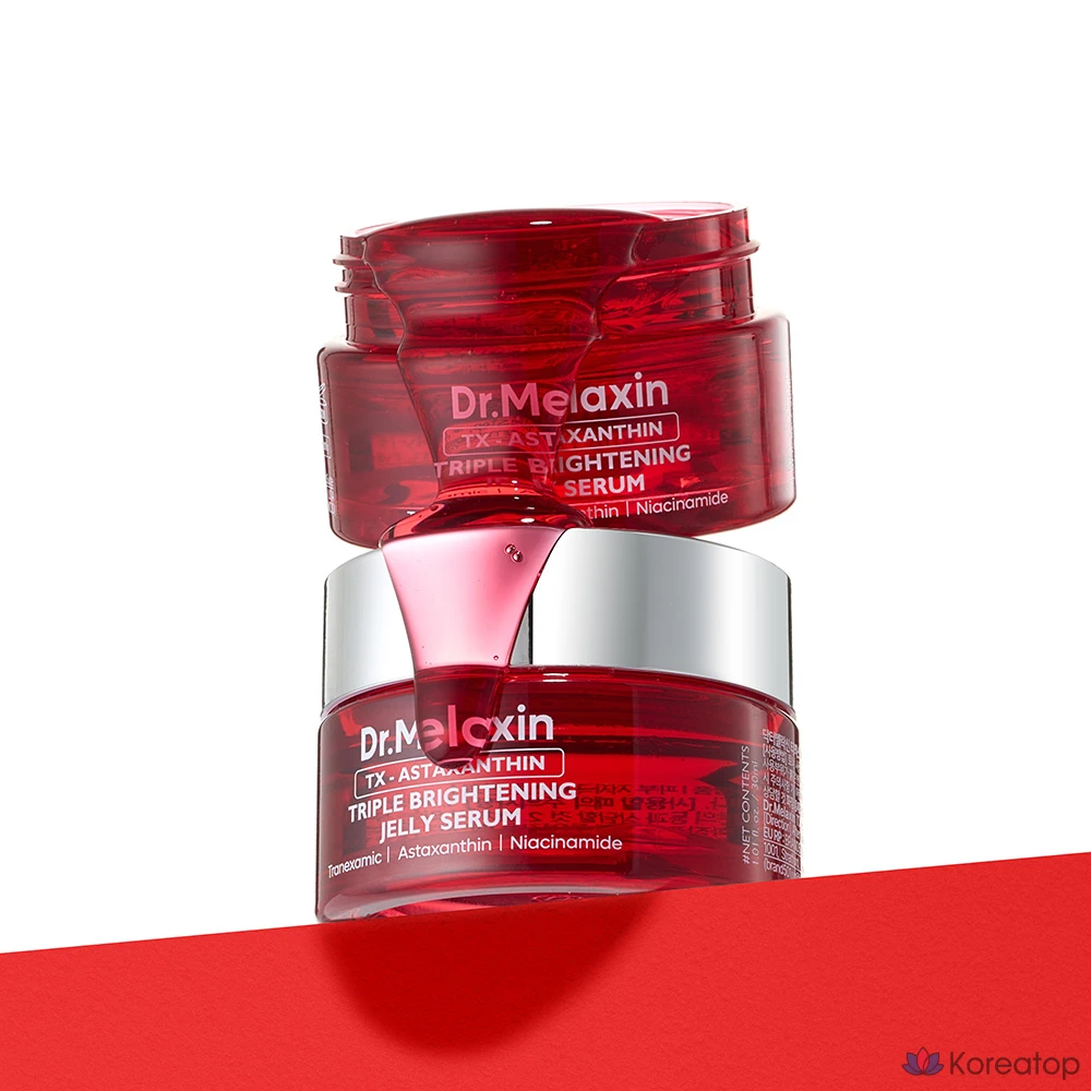 Dr. Melaxin TX Astaxanthin Triple Brightening Jelly Ampoule Serum Essence, 1 шт., 30 мл