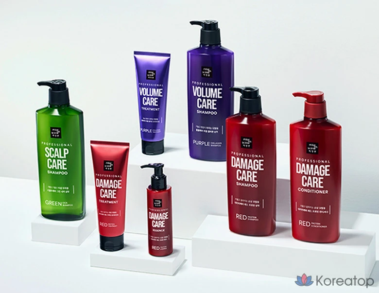 Шампунь для ухода за кожей головы Mise en Scène с зеленым чаем, 680 мл, 1 шт.