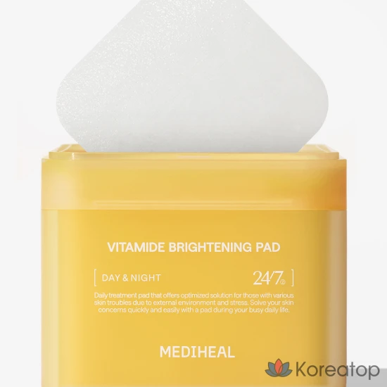 Пэды MEDIHEAL Vitamide Brightening Spot Whitening, 100 шт.