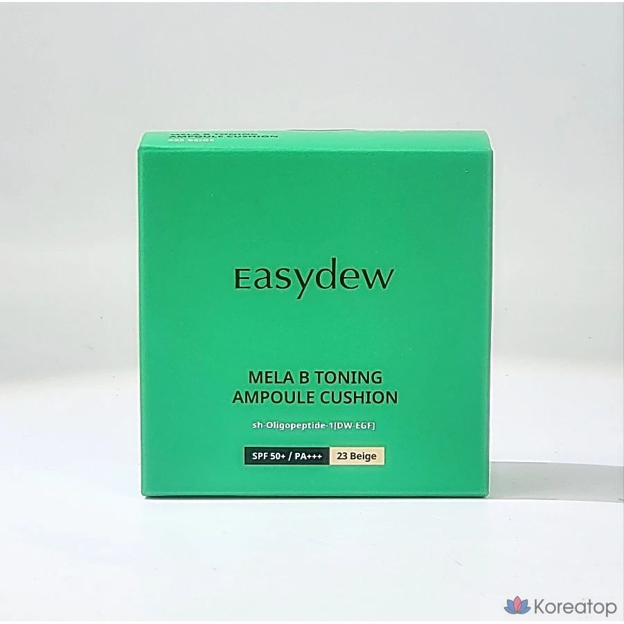 Кушон Easydew Melavi Toning Ampoule Cushion, оттенок 23 Beige, 15 г, 1 шт., фото 2