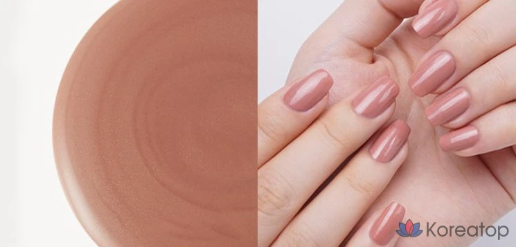 Лак для ногтей FMGT The Face Shop Easy Gel, оттенок 07 Fruity Beige, 10 мл, 1 шт., фото 2