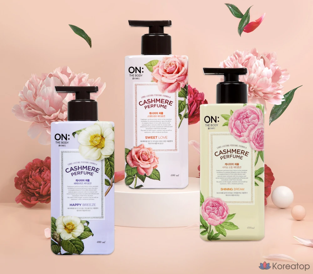 Лосьон для тела Pure Derma Cashmere Perfume Happy Breeze, 400 мл, 1 шт.