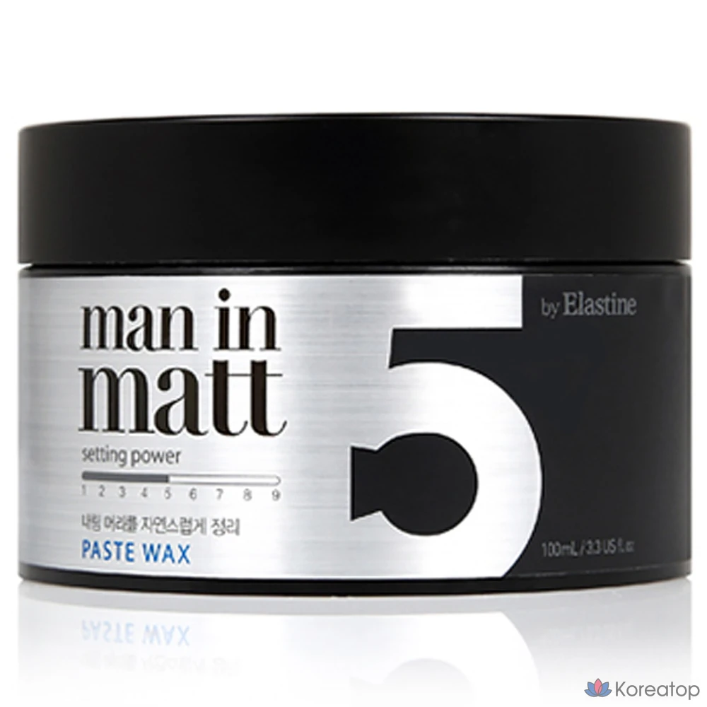 Помада для волос Elastine Man in Mat Paste Wax, 80 г, 1 шт.