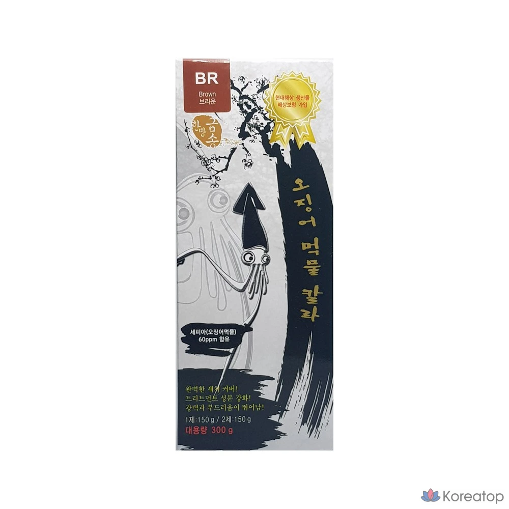 Краска для волос Danahan Squid Ink Golden Pine, коричневый цвет, 1 шт.