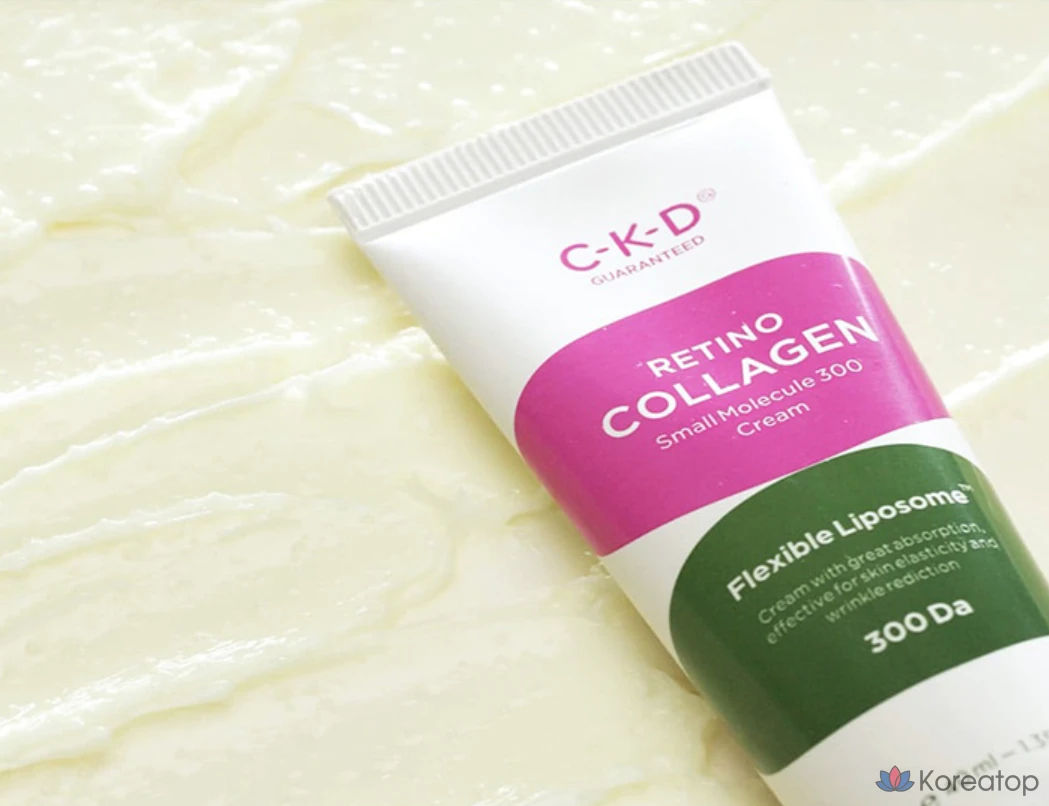 Гель-крем CKD Retino Collagen Low Molecular 300 40 мл + ампула 10 мл, 1 шт.