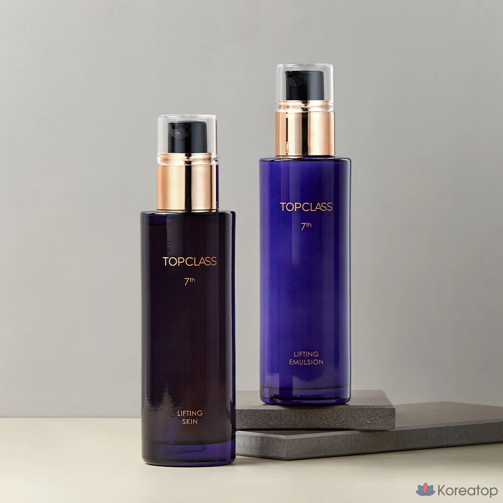 Набор для ухода Charmzone Top Class 7th Generation Lifting 4-piece Set (Toner + Emulsion + Ampoule + Cream), 1 шт.