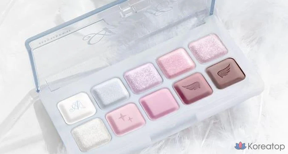 Палитра для век Lilybyred Mood Keyboard Eye Palette, оттенок 00 Angel Core, 1 шт., фото 5