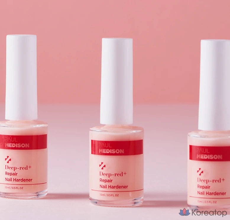 Питательное средство для ногтей PAUL MEDISON Deep Red Repair Nail Nutrition, 15 мл, 1 шт.