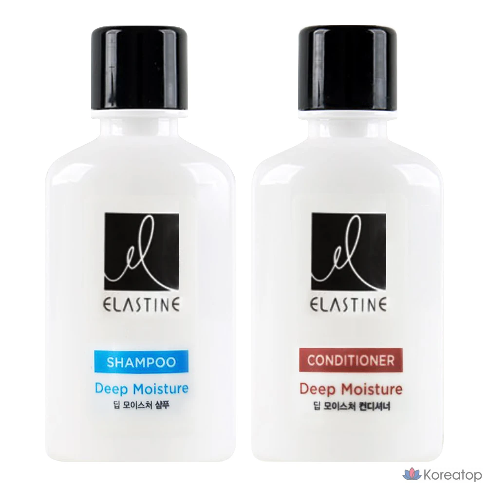 Увлажняющий портативный шампунь и ополаскиватель Elastine, 2 предмета, 1 шт.