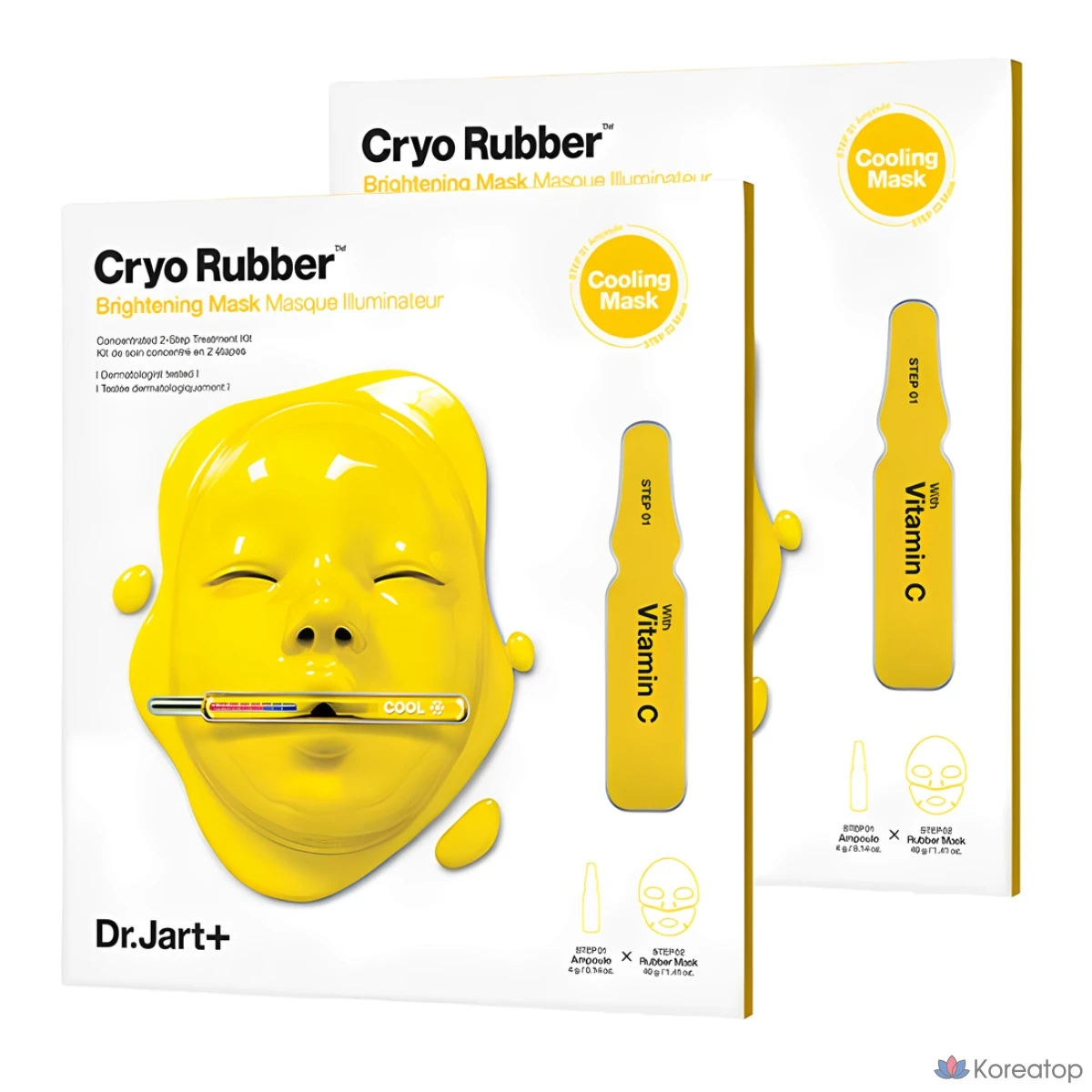 Осветляющая маска Dr. Jart+ Cryo Lover, 1 упаковка, 2 упаковки