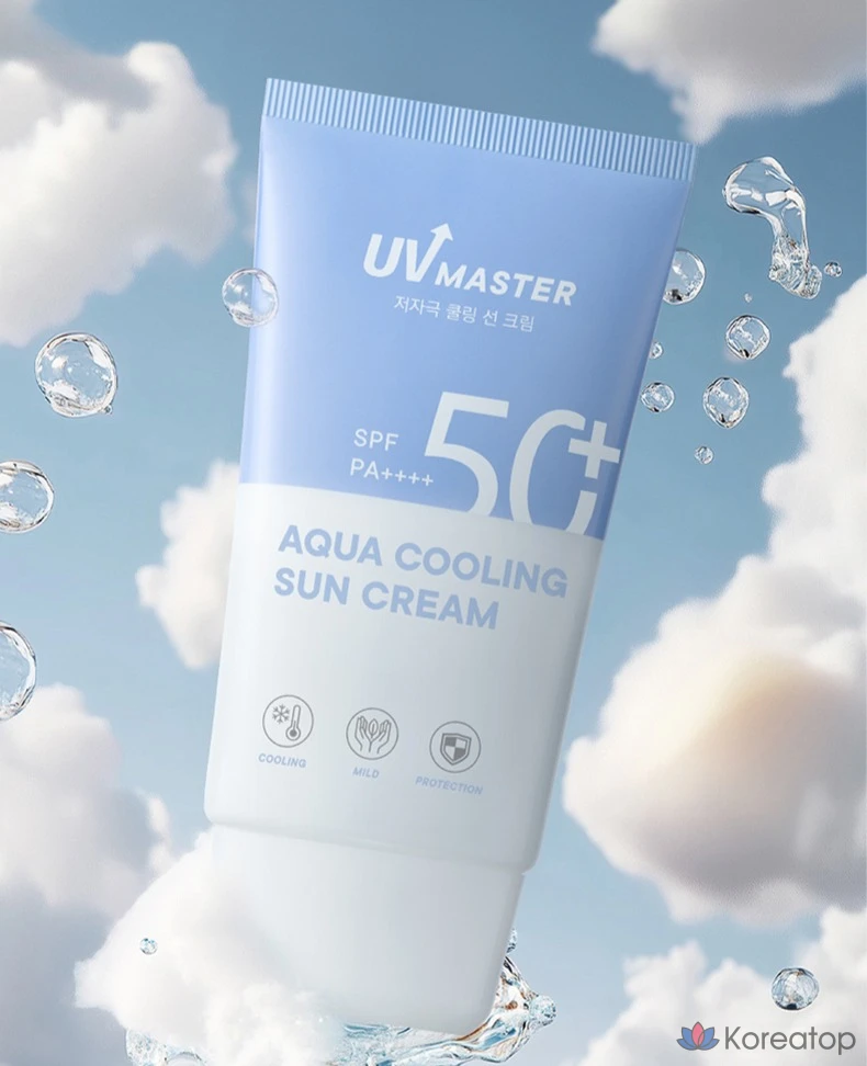 Солнцезащитный крем Tony Moly UV Master Aqua Cooling SPF50+ PA++++, 1 шт., 50 мл