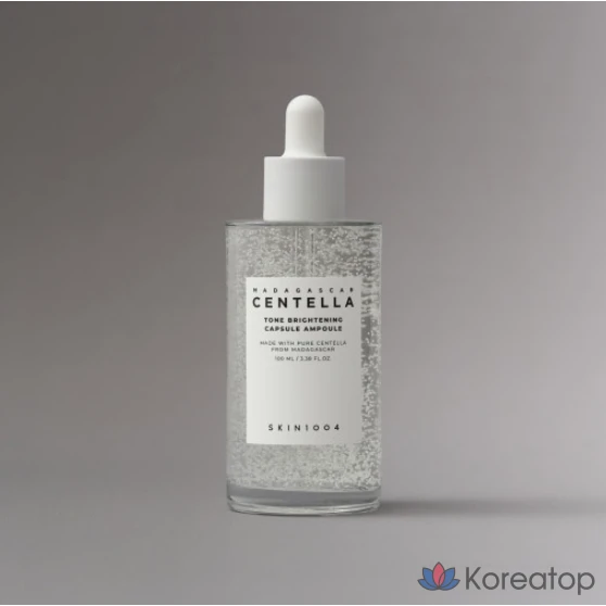 Капсулы-ампулы Skin1004 с экстрактом центеллы мадагаскарской для осветления и выравнивания тона кожи, 100 мл, 1 шт.