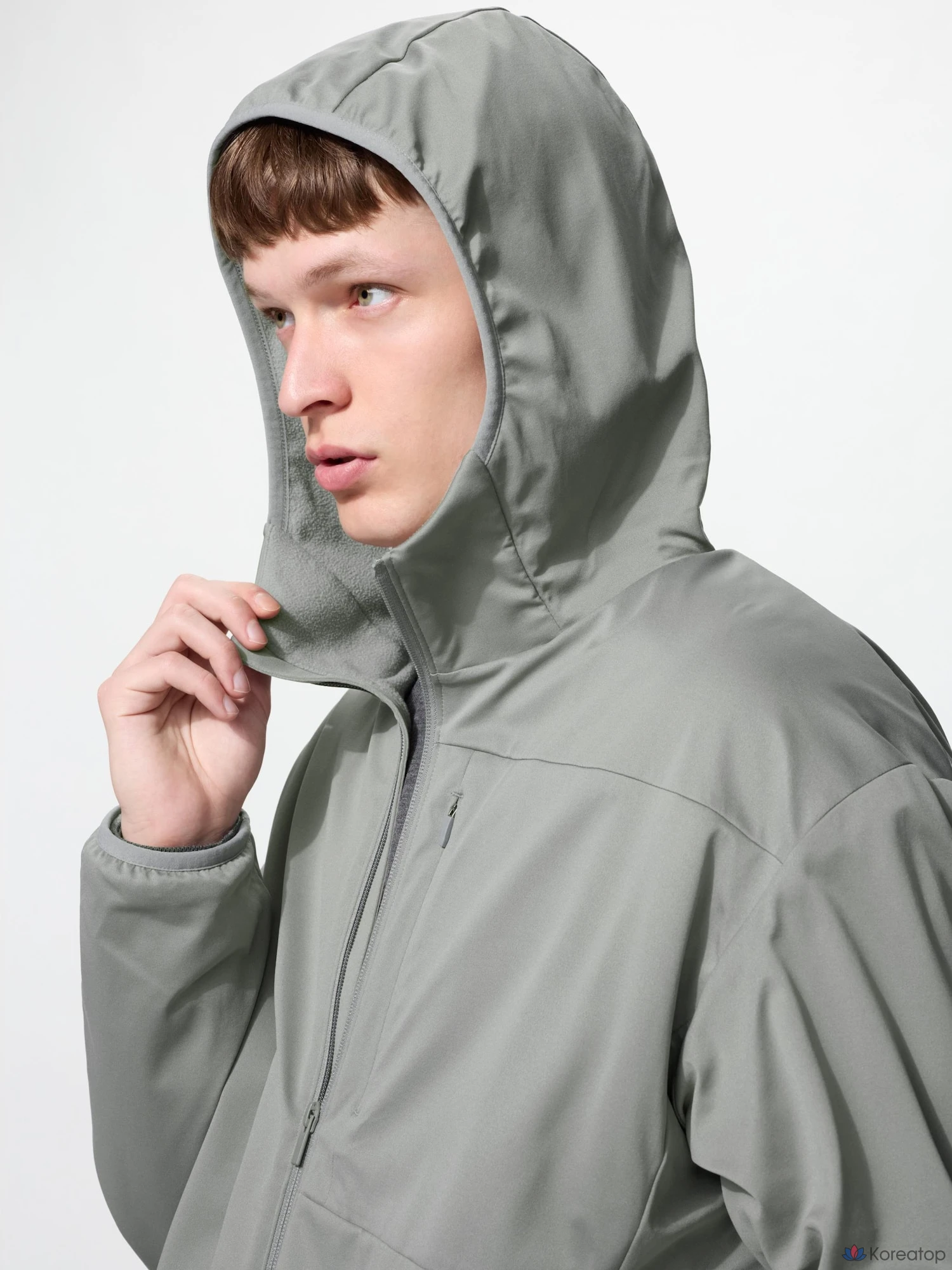 Парка Uniqlo Windblock Fleece Full-Zip