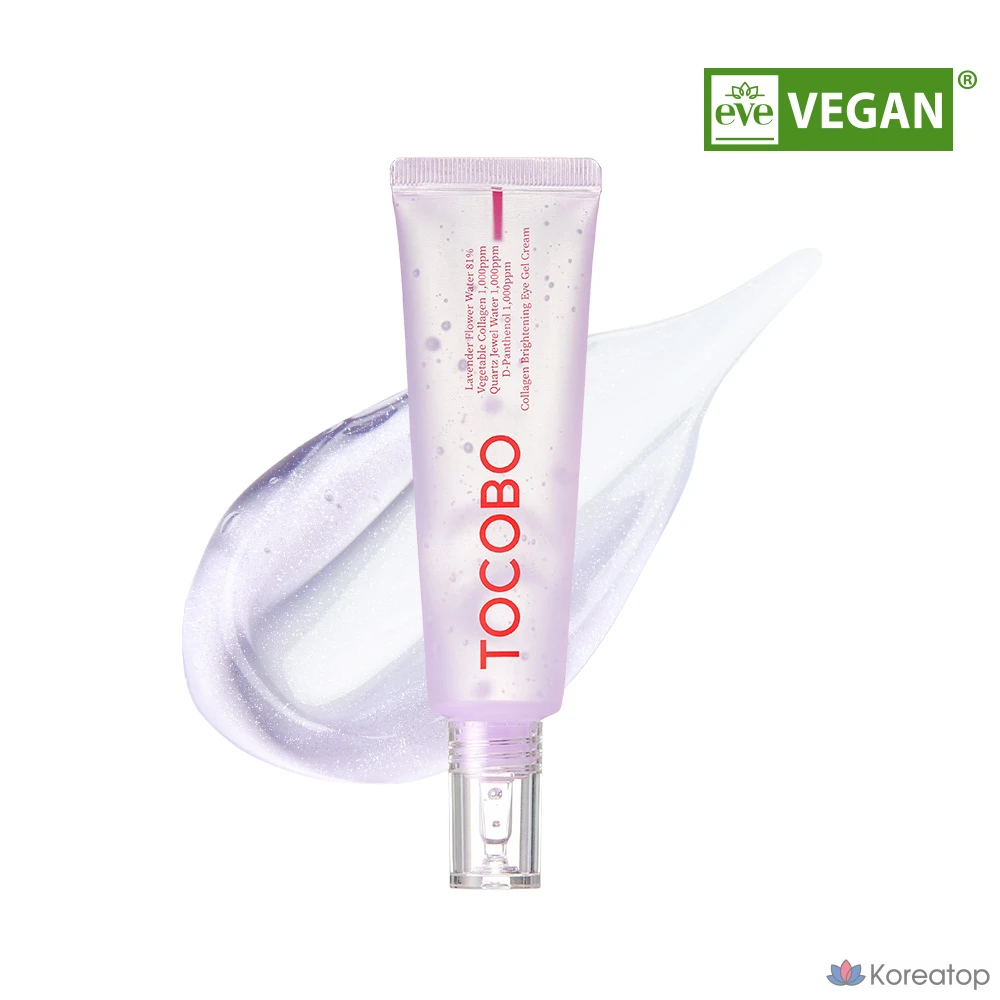 Tokobo Коллагеновый осветляющий гель-крем для глаз, 30 мл, 1 шт.