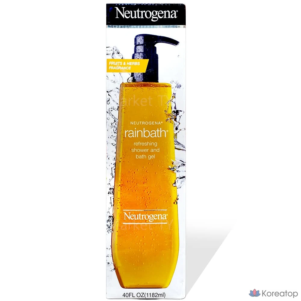 Освежающий гель для душа и ванны Neutrogena Rainbath, 1182 мл, 1 флакон, 1,182 л