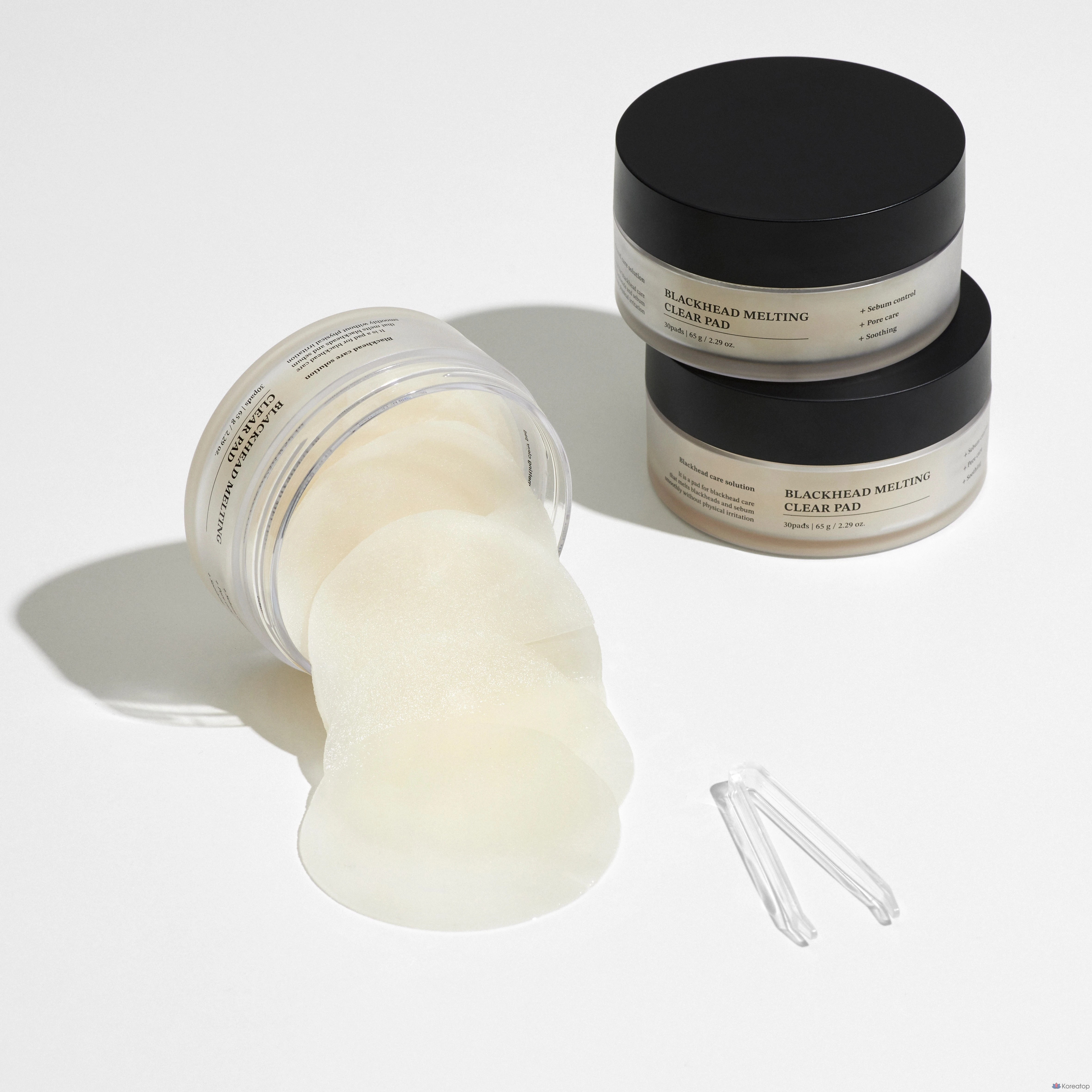 Прозрачные подушечки для растворения черных точек Ingredient Editor, 30 листов, 1 упаковка