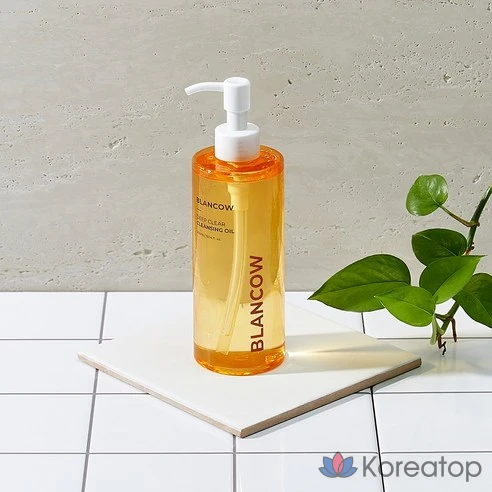 Глубоко очищающее масло Blancow 300 мл для удаления черных точек и кожного сала