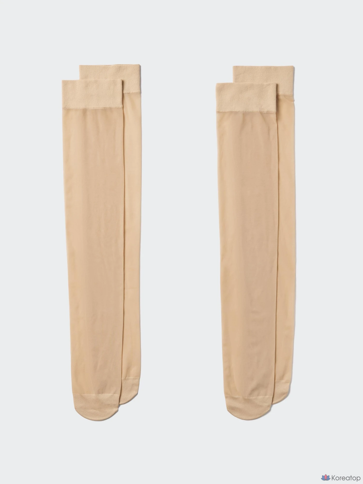Носки Uniqlo Sheer High Socks, 2 пары
