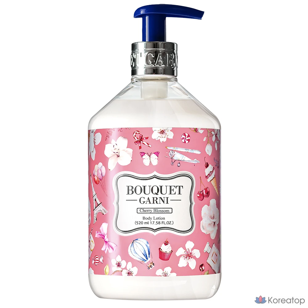 Лосьон для тела Bouquet garni с ароматом вишневого цвета, 520 мл, 1 шт.