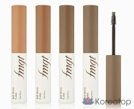 Стойкие карандаши для бровей The Face Shop FMGT Ink Brow Longwear Cara 5.5g, оттенок 02 Woody Brown, 1 шт., фото 5