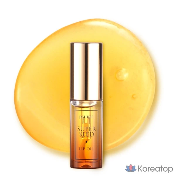 Масло для губ Petitfee Super Seed, золотисто-желтое, 1 шт., 3,5 г