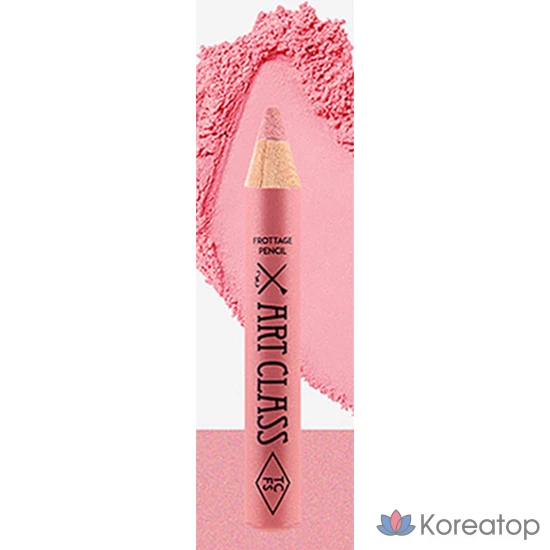 Карандаш для фроттажа Too Cool for School, 21 Sweety Veil, 1 шт., фото 3