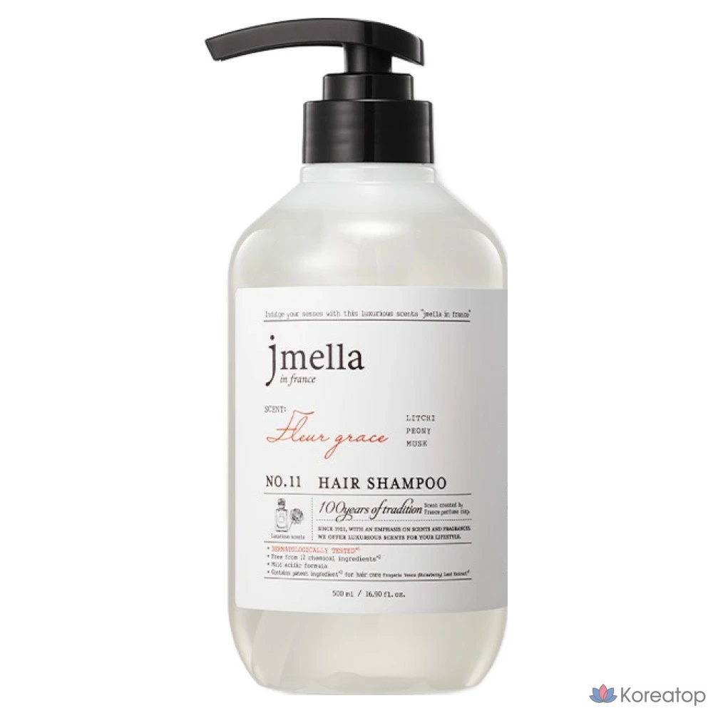 Шампунь для волос Jmella Fleur Grace, Rich &amp; Peony, 500 мл, 1 шт.