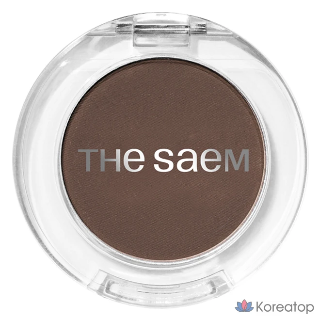 Матовые тени для век The Saem Sammul Single Matte Shadow, BR03 Chogumi Mocha, 1 шт.
