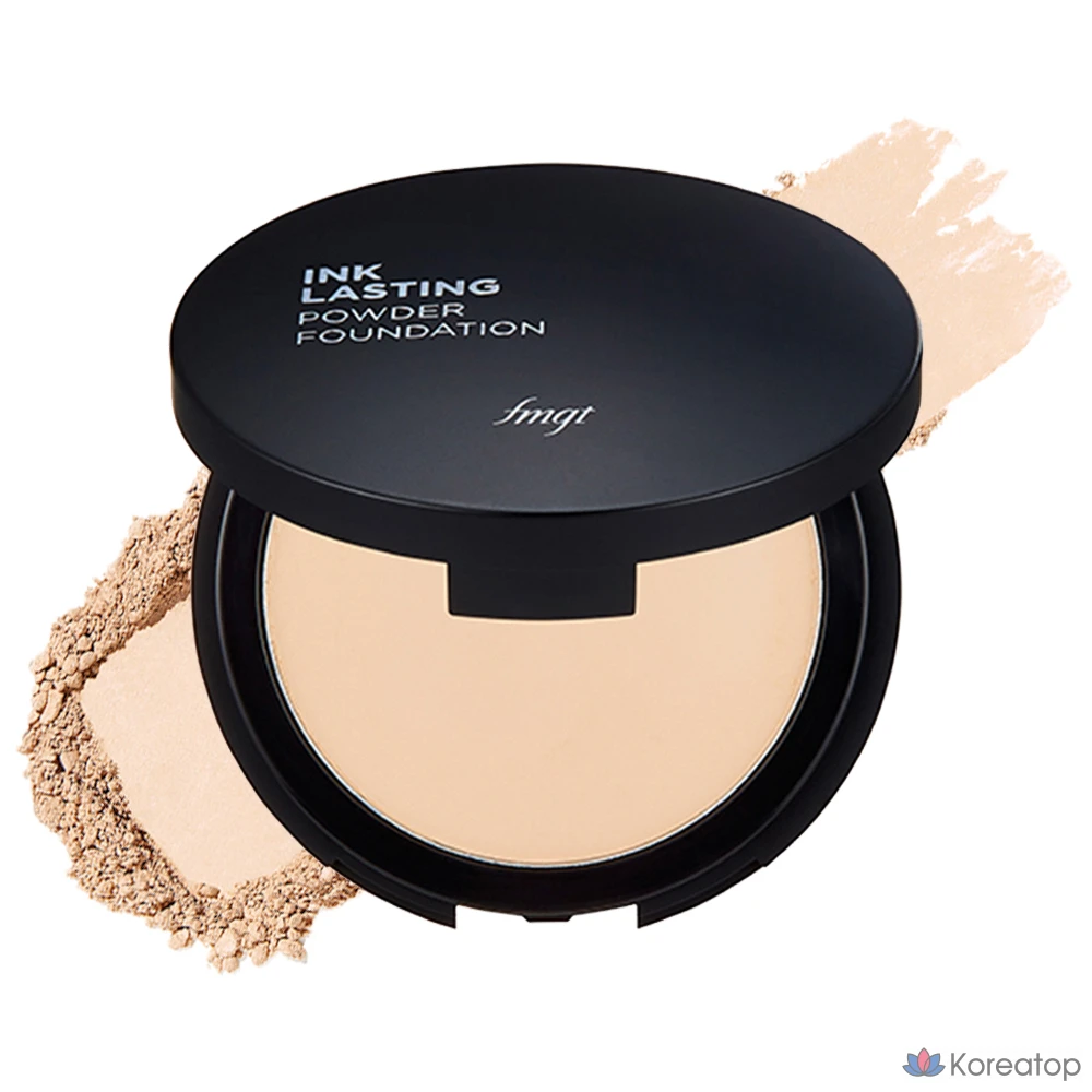 Тональная пудра The Face Shop Ink Lasting Powder Foundation, 9 г, V201