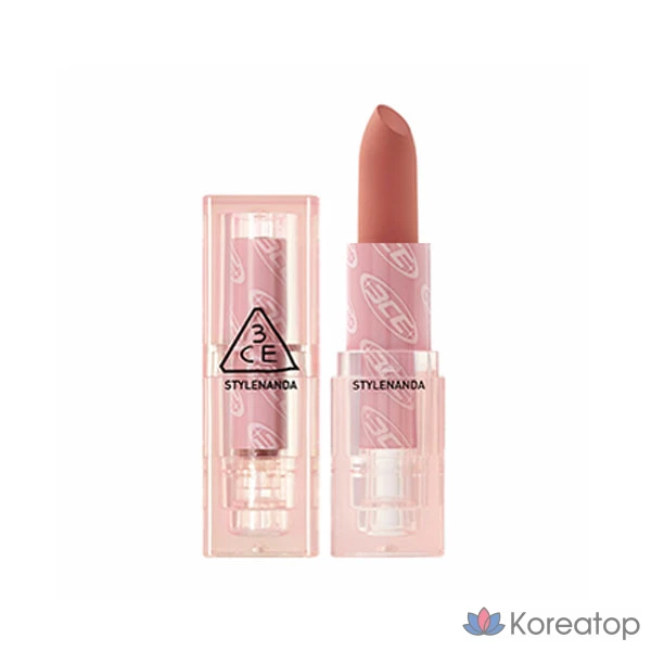 Матовая помада 3CE Soft Matte Lipstick, FLUFFY LOVE, 3,5 г, 1 шт.