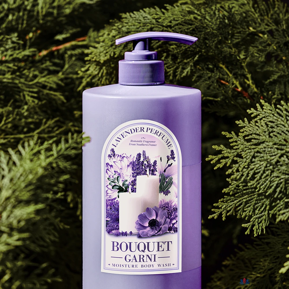 Гель для душа Bouquet Garni Moisture с ароматом лаванды, 1 л, 1 шт., фото 3