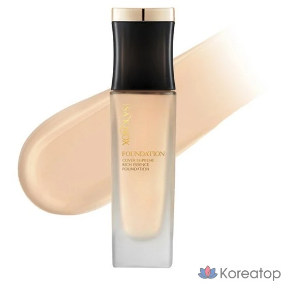 Тональная основа Izanox Cover Supreme Rich Essence, 40 мл, 1 штука, НАТУРАЛЬНЫЙ БЕЖЕВЫЙ Натуральный БЕЖЕВЫЙ