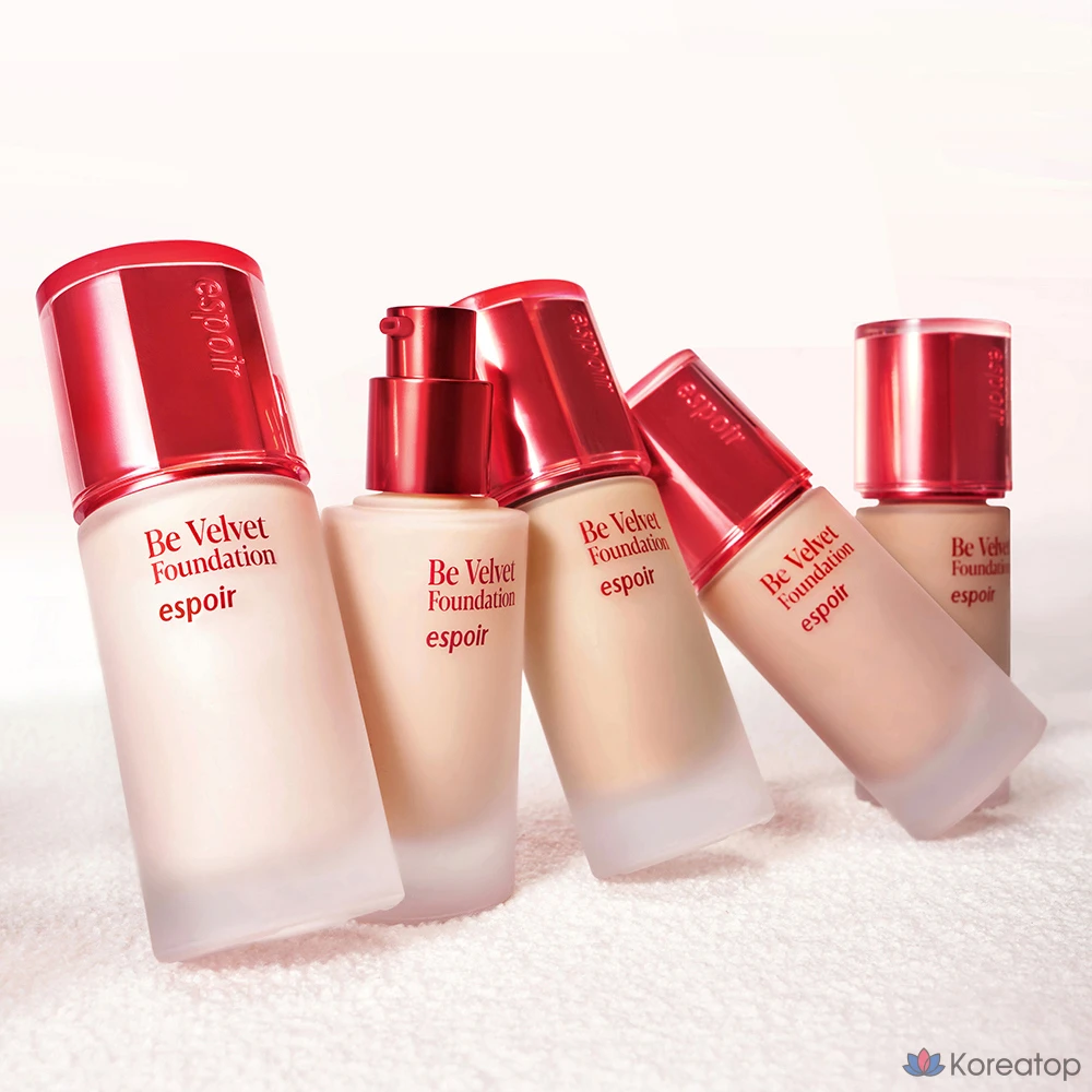 Тональный крем Espoir Bevelvet SPF22 PA++ 30 г, 1 шт., оттенок 21N Neutral Ivory, фото 4