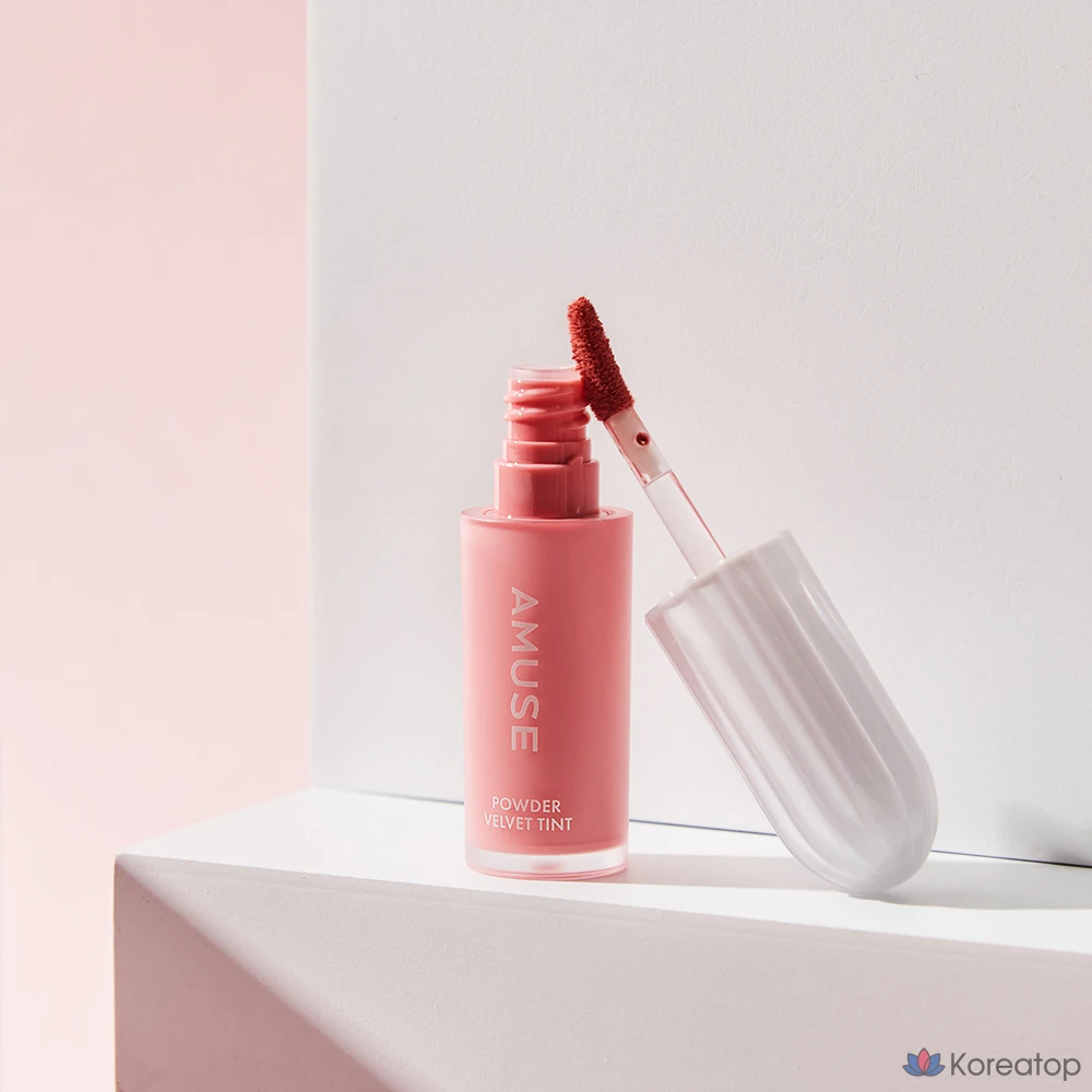 AMUSE Powder Velvet Tint, 01 Rare Peach, 1 шт., фото 4