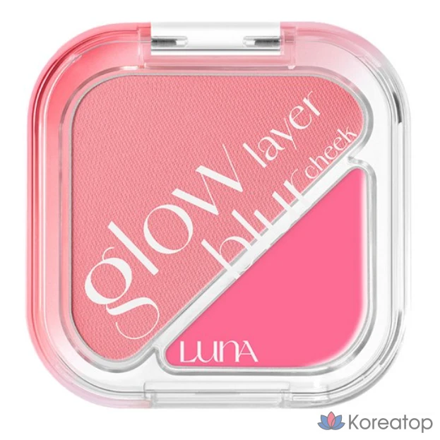 Румяна Luna Glow Layer Blur Cheek, 8,5 г, оттенок 08 Strawberry Jelly, 1 шт.
