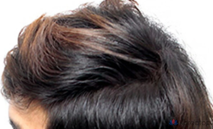 Накладные пряди для волос DASHU Daily Easy Cover Hair Cushion, 26 г, натуральный черный, 1 шт., фото 6