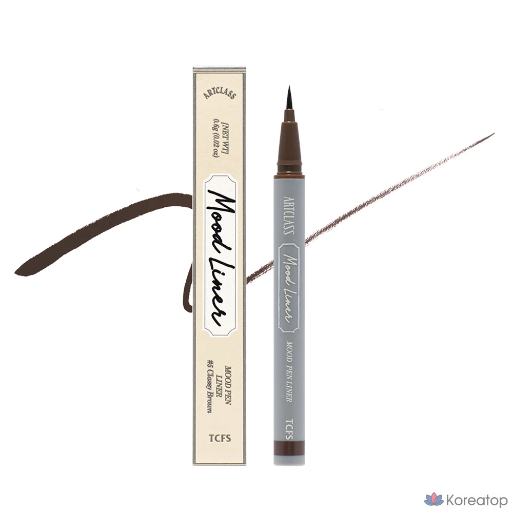 Ручка-лайнер Too Cool For School Art Class Mood, 0,6 г, цвет 05, классический коричневый, 1 шт.