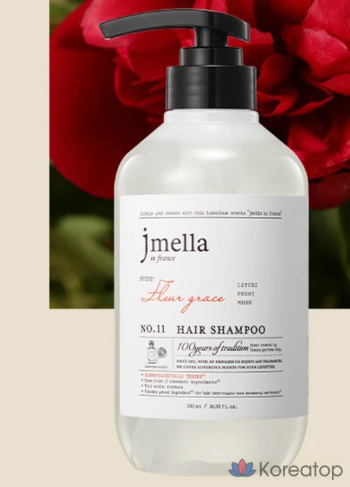 Шампунь для волос Jmella Fleur Grace, Rich &amp; Peony, 500 мл, 1 шт.