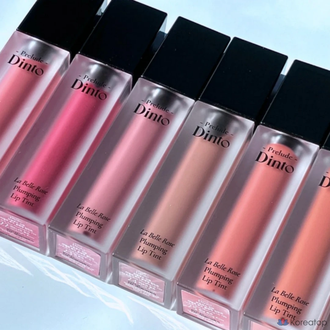 Prilude Dinto Labelle Rose Plumping Lip Tint, 1 шт., 5 г, 23-Dawn Rose, фото 4