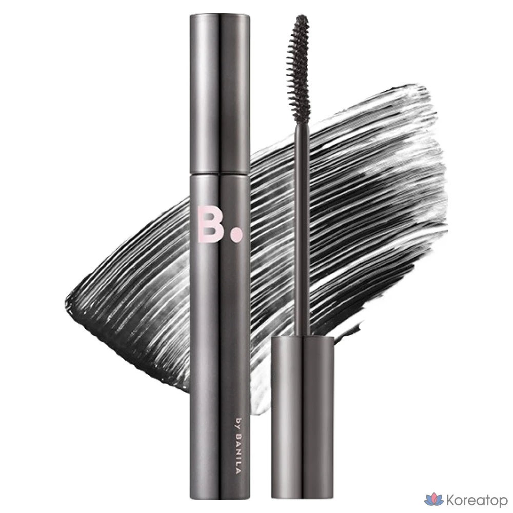 Тушь для ресниц Vanillaco Powerproof 7 г, 01, объемный, подкручивающий, глубокий черный, 1 шт.