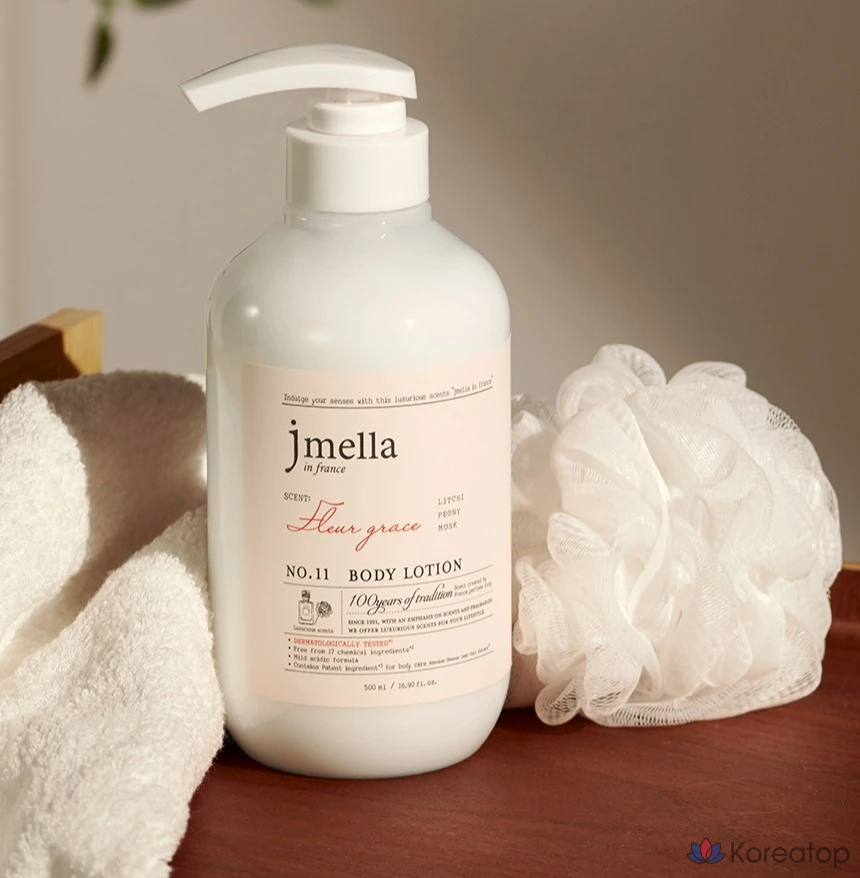 Лосьон для тела Fleur Grace, личи и пион, 500 мл, 1 шт.