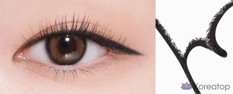 Гелевая подводка для глаз MERZY the First Easy Drawing Gel Eyeliner 0.14g, EG1 Conte, 1 шт., фото 2