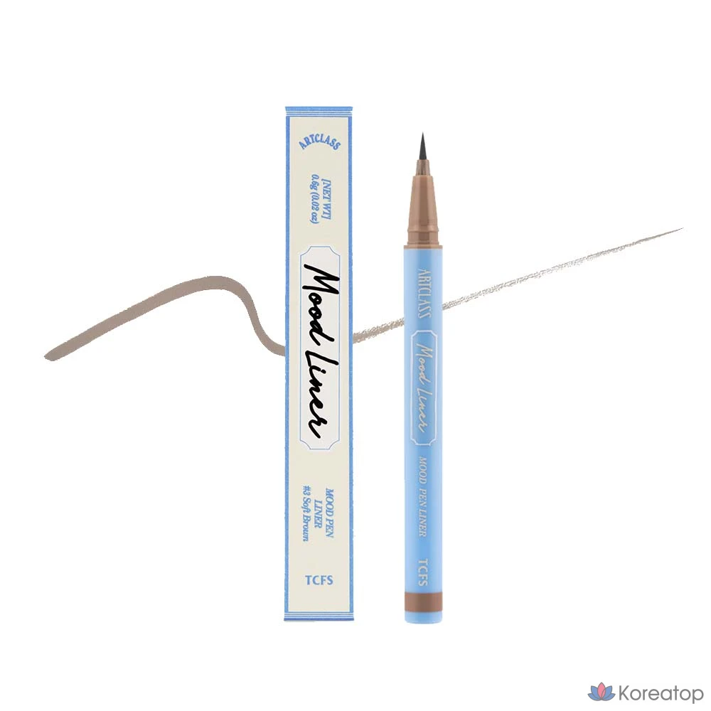 Ручка-лайнер Too cool for school Art Class Mood Pen, 0.6g, № 3, мягкий коричневый цвет, 1 шт.