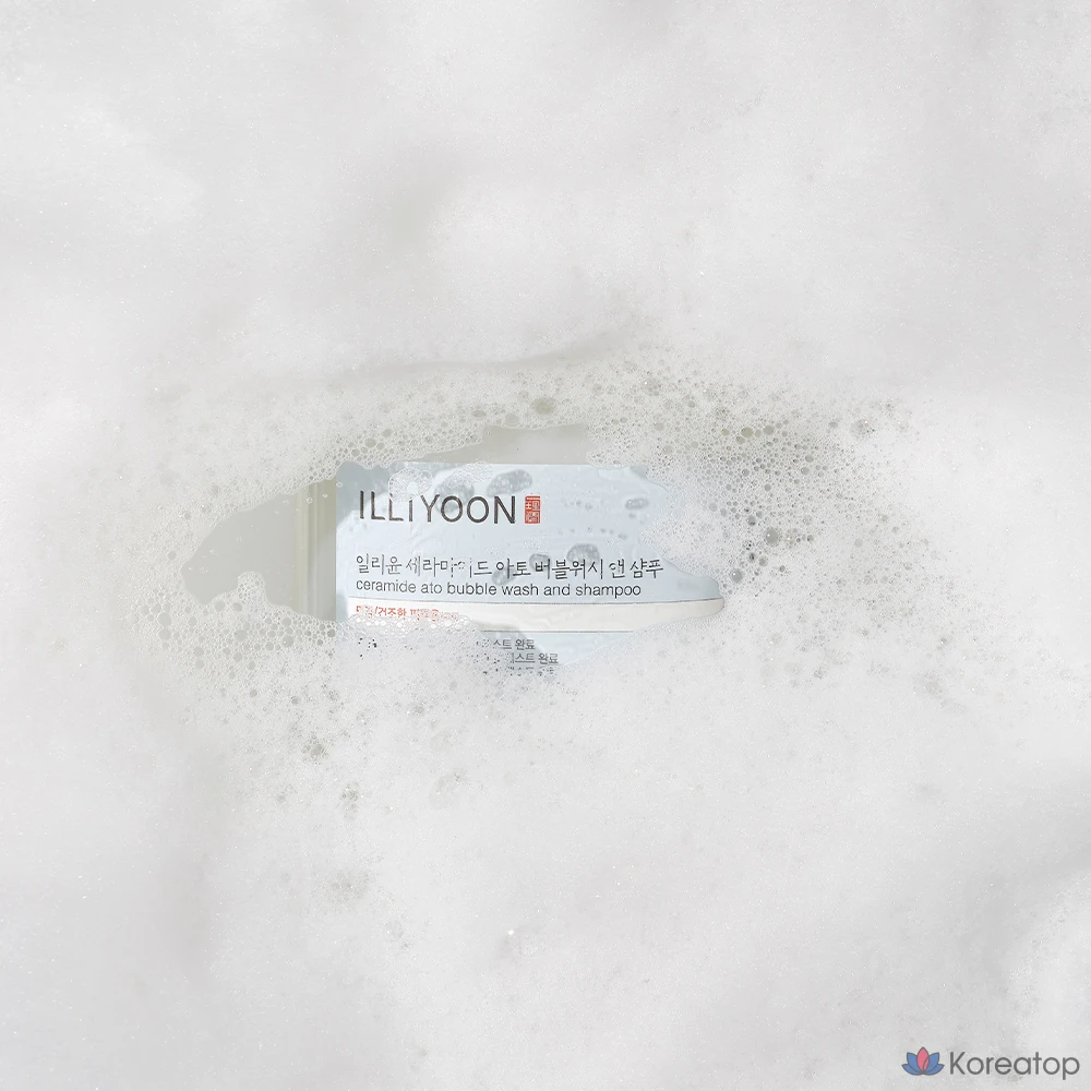 Гель для душа и пена для душа Illiyoon Ceramide Ato, без запаха, 900 мл, 1 шт., фото 2