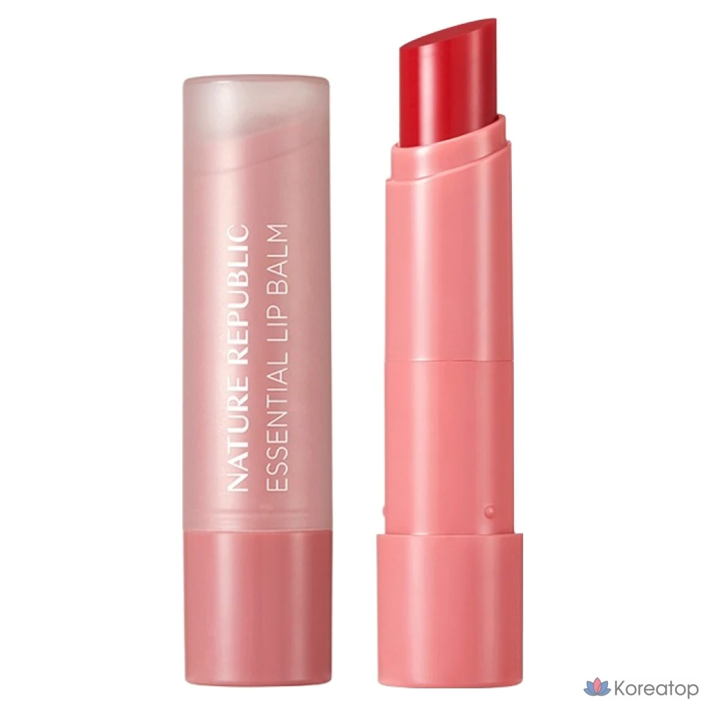 Бальзам для губ Nature Republic Essential, оттенок 05 «Роза», 3,2 г, 1 шт.