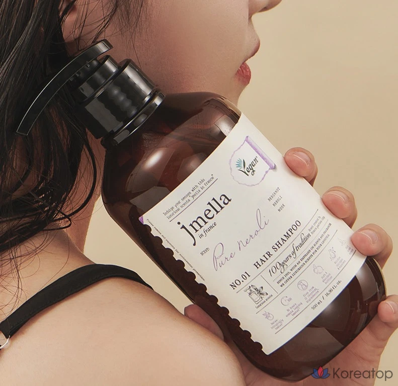 Веганский шампунь для волос Jmella Pure Neroli с апельсином и нероли, 1 шт., 500 мл.