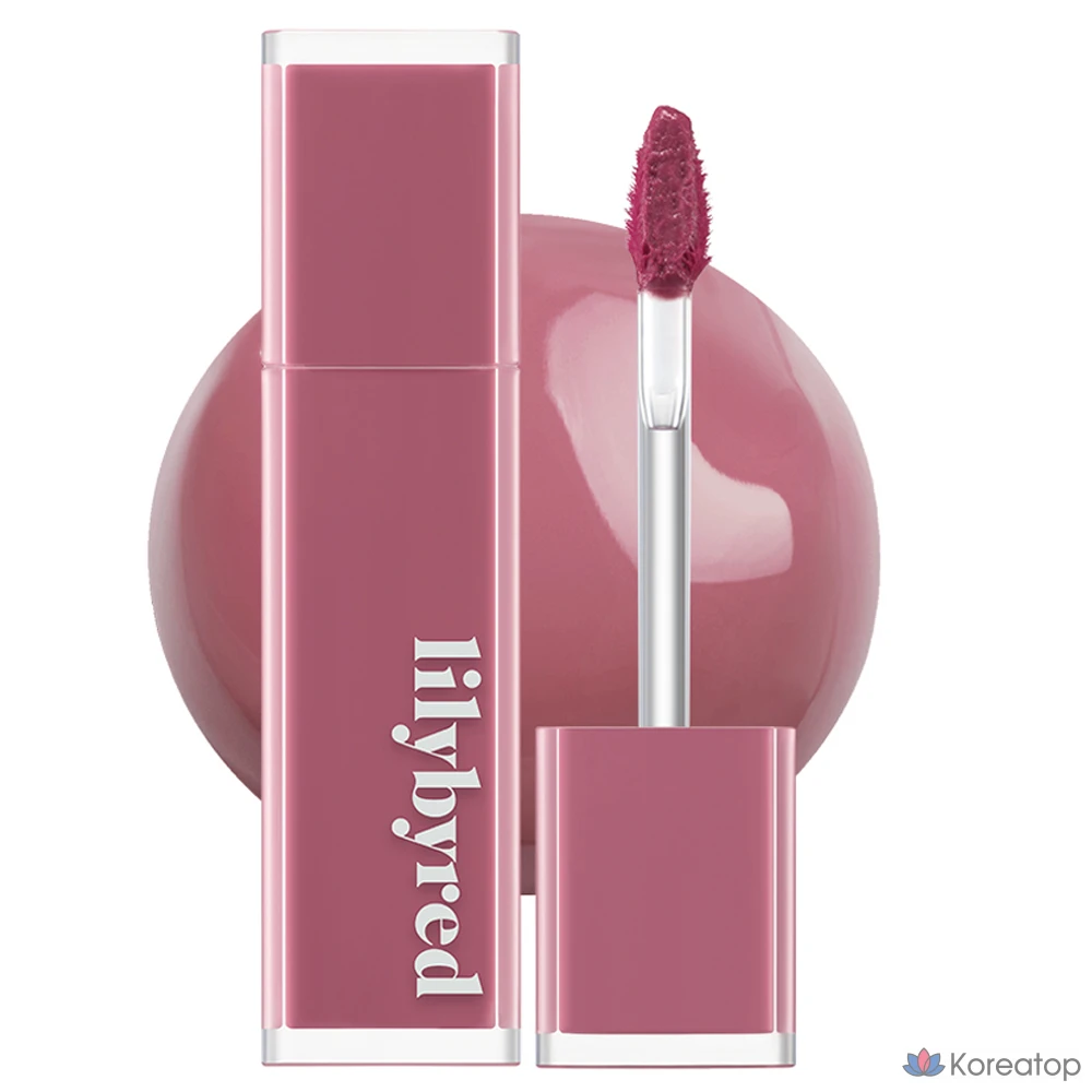 Lilybyred Angkeum Liar Coating Lip Tint AD, 14 жевательных резинок с горько-сладким виноградом, 1 шт.