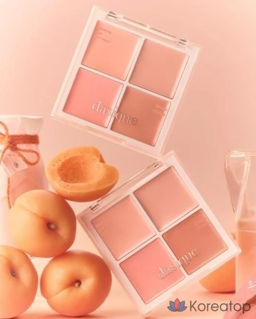 Румяна Dasique Blending Mood Cheek, 8 г, оттенок Milky Apricot, 1 шт.