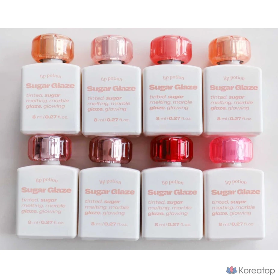 Альтернативная помада-тинт для губ ALTERNATIVE STEREO Lip Potion Sugar Glaze, 1 шарик для укладки волос